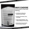 Activated Charcoal 600mg | 90 Capsules | Reduce Flatulence, Gas & Bloating | Detox view 3