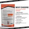 Co Enzyme Q10 300mg Heart & Brain Health Care | High Absorption Promo Pack | 30 Capsules view 3