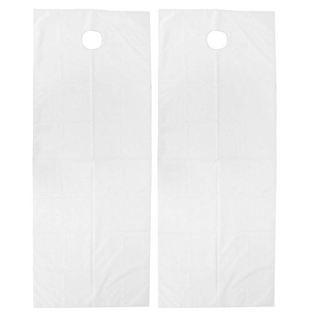 2pcs Beauty Salon Bed Sheets, Breathable Oil Resistant Waterproof SPA Massage Table Cover with a Hole, Beauty Salon Bed Sheets for Sauna Hotel Massage(White)