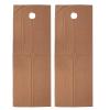 2pcs Beauty Salon Bed Sheets, Breathable Oil Resistant Waterproof SPA Massage Table Cover with a Hole, Beauty Salon Bed Sheets for Sauna Hotel Massage(Brown) view 1