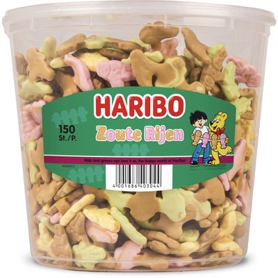 Haribo - Salty Rows - 150 pcs