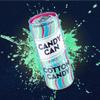 Candy Can Cotton Candy Fizzy Drink, (12 x330ml Cans), Low Calorie Sparkling Soda with Nostalgic Fairground Cotton Candy Flavour, No Added Sugar, Vegan, Gluten Free view 2