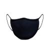 Sugar Reef Protective mask in antibacterial fabric - DARK BLUE - fashion accessory - elastic and comfortable - washable and reusable - unisex view 2