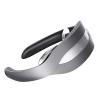 0 Outdoor Smart Electric Neck Massager, Intelligent Neck and Shoulder Massager Magnetic Pulse Heated Fatigue Pain Relief Massager, Tens Pulse Massage, Portable and Fashionable Design,Gray view 1