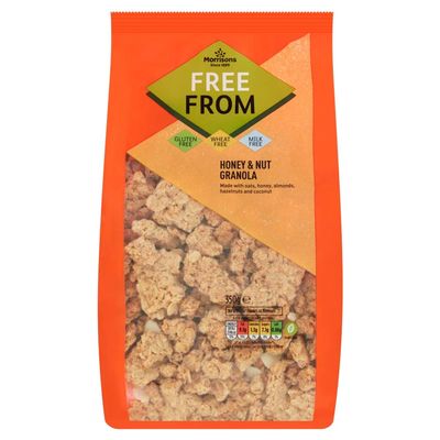 Morrisons Free from Honey Nut Granola 350 g x 3