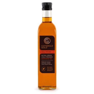 Cotswold Gold Chilli Infused Rapeseed Oil 500 ml