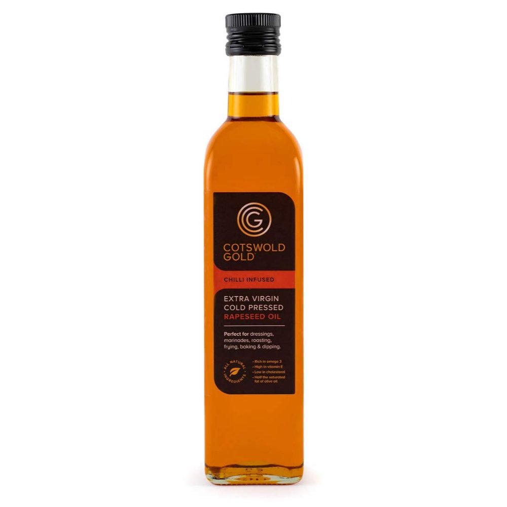 Cotswold Gold Chilli Infused Rapeseed Oil 500 ml