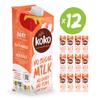 Koko Unsweetened No Sugar Mlk 12 x 1L | Tastes like Dairy & No Added Sugar | No Dairy, No Soya, Just Plants | Allergen Free | UHT Ambient Long Life | 19 Calories Per 100ml view 3