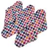 5 X Reusable Sanitary Pads Bamboo Sanitary Towels, St's Odour-Absorbing Cloth Washable Menstrual Medium to Heavy Flow Eco Friendly Cloth Panty Liner Period Pads view 1