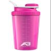 AeroBottle Primus Crystal Water Bottle/Protein Shaker Cup - Wide Mouth, Leak-Proof Screw Cap Design with Loop for Fitness Sports and Outdoors, 32 oz - Pink view 1