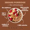 3Bears Porridge - Finest Cocoa | Porridge Oats | Porridge Sachets | Porridge Oats Sachets | Wholegrain Porridge Oats | Overnight Oats | Oatmeal | 6 x 400g view 3