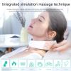 0 Outdoor Neck Massager - Intelligent Portable Electric Neck Massager, Neck Relax for Pain Relief with 8 Modes and 9 Massage Levels, Tens Pulse Massage, Ergonomic Design, Best Wearing Comfort view 2