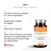 Ashwagandha KSM-66 Complex - BIO-Available - Rhodiola Rosea + VIT B6 B12-5% of Withanolides + Withania Somnifera - Ayurveda Supplement - 60 Capsules Vegan Nutralie view 3