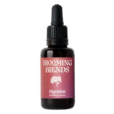 Digestion Drops - Herbal Supplement to Boost Digestion - 100% All-Natural Blend for Liver Cleanse with Ginger, Artichoke, Burdock Root, Spearmint, Hibiscus, & Fennel Seed by Blooming Blends - 30ml