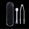 HoitoDeals 3Pcs Set Contact Lens Inserter Remover Soft Tip Tweezers & Case Kit view 2