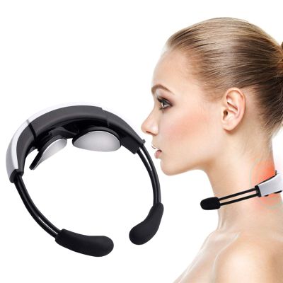 0 Outdoor Neck Massager, Deep Tissue Neck Massage, Low Electric Frequency Pulse Neck Massager Compress Function, Intelligent Portable Design, Comfortable Design, U Shaped Design, Fashion Design