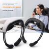 0 Outdoor Neck Massager, Deep Tissue Neck Massage, Low Electric Frequency Pulse Neck Massager Compress Function, Intelligent Portable Design, Comfortable Design, U Shaped Design, Fashion Design view 3