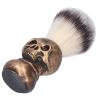 Yinhing Unique Skull Modeling Vintage Handle Shaving Brush For Men,Easier to Generates a Fabulous Lather view 3