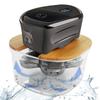 FitSand Bamboo Shaver Rinse Stand Compatible with Skull Shaver Pitbull Gold PRO Head Shaver view 1