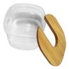 FitSand Bamboo Shaver Rinse Stand Compatible with Skull Shaver Pitbull Gold PRO Head Shaver view 3