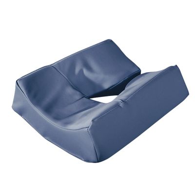 Master Massage Ergonomicdream Face Cushion Pillow Memory Foam Universal Headrests Cradle in Royal Blue