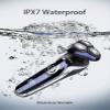 Men's 4D Electric Shaver Multifunction Waterproof Rotating Heads USB Rechargeable view 3