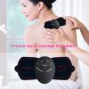 0 Outdoor Electric Neck Massager, Cervical Vertebra Massage Device, Suitable for Shoulder Neck Hand Waist Leg, Heat Deep Kneading Tissue for Muscles Pain Relief Relax, Usb Charging view 2