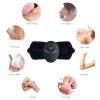 0 Outdoor Electric Neck Massager, Cervical Vertebra Massage Device, Suitable for Shoulder Neck Hand Waist Leg, Heat Deep Kneading Tissue for Muscles Pain Relief Relax, Usb Charging view 3