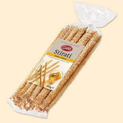 Stirati - Grissini with poppy seeds, linseeds and sesame 250 gr. - Gilli