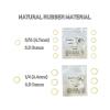 3/16 and 1/4 Inch Orthodontic Elastic Rubber Bands, 500 Pack Medium 3.5 Ounce Rubberbands Dreadlocks Hair Braids Fix Tooth Gap, 5 Pack Elastic Placer for Braces view 2