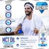 2x500ml Onyx MCT Oil High Potency C8 Premium Coconut Oil Ketones Booster - Suitable for Ketogenic, Paleo, Vegan & Low Carb Diet (UNFLAVOURED) Twin Pack 2 x 500ml view 2