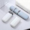 Cabilock 4pcs Toothbrush and Toothpaste Storage Box Travel Cases Holders for Toothbrush and Toothpaste for Travel and Daily Use view 4