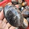 NUJA Natural black moonstone palm stones quartz mineral crystals massage healing gemstones for fine gift (Color : 1pcs, Size : 40 60mm) view 4