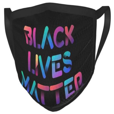 Black Lives Matter Mask Cycling Mask Unisex Reusable Washable Breathable Sports Windproof Face Mouth Mask Individually Wrapped