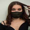 Sugar Reef Protective mask in antibacterial fabric - GREY - fashion accessory - elastic and comfortable - washable and reusable - unisex view 4