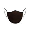 Sugar Reef Protective mask in antibacterial fabric - BROWN - fashion accessory - elastic and comfortable - washable and reusable - unisex view 2