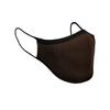 Sugar Reef Protective mask in antibacterial fabric - BROWN - fashion accessory - elastic and comfortable - washable and reusable - unisex view 3