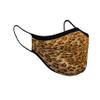 Sugar Reef Protective mask in antibacterial fabric - LEOPARD - fashion accessory - elastic and comfortable - washable and reusable - unisex view 3