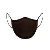 Sugar Reef Protective mask in antibacterial fabric - BROWN - fashion accessory - elastic and comfortable - washable and reusable - unisex view 2
