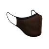 Sugar Reef Protective mask in antibacterial fabric - BROWN - fashion accessory - elastic and comfortable - washable and reusable - unisex view 3