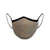 Sugar Reef Protective mask in antibacterial fabric - CAMEL WITH COLORS GLITTER -fashion accessory - elastic and comfortable - washable and reusable - unisex view 2