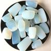 100g New Large Natural White Opal Rock Stone Gravel Crystal Polished Lucky Powerful Natural Stones and Minerals Fish Tank Stone view 1