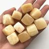 100g 10-30mm Natural Yellow Jade Crystal Stone Topaz Crystal Craft Tumbled Stone Healing Natural Stones and Minerals view 2
