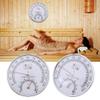 GUMEI Sauna Thermometer metal Case Steam Sauna Room Thermometer Hygrometer Bath And Sauna Indoor Outdoor Used view 3