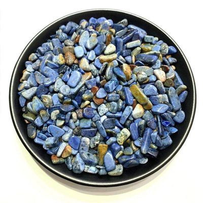100g 4 Size Natural Dumortierite Quartz Polished Crystal Gravel Rock Specimen Natural Stones and Minerals-18-24mm