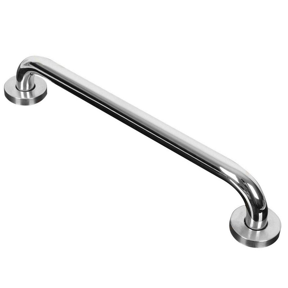 Bathroom grab bars Stainless Steel 300/400/500mm Bathroom Tub Toilet Handrail Grab Bar Shower Safety Support Handle Towel Rack Safety Handle (Color : 300mm)