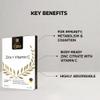 Healthspan Elite Zinc & Vitamin C (6 months supply) | 15mg Zinc & 80mg Vitamin C to support your immune health | All Blacks Official Partner | Easy swallow tablets | Informed Sport Accredited | Vegan view 3