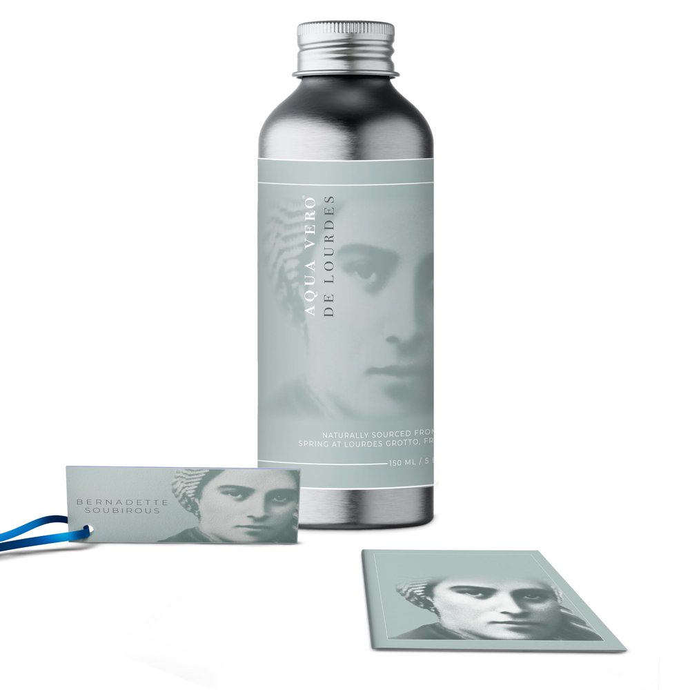 LOURDES HOLY WATER 150 ml ! FRESH ! Lourdes Holy Water direct from the Source at the Grotto in Lourdes