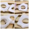 1pc Scraping Board Tendons White Thin Face Jade view 3