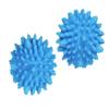 WENKO Tumble Dryer Balls Set of 2 for Variable Use, Soft and Wrinkle Free Laundry in Tumble Dryer with Extra Large Prongs, Hedgehog Ball for Hands, Feet and Fascia, Massage Ball, Approx. Diameter 7 view 1
